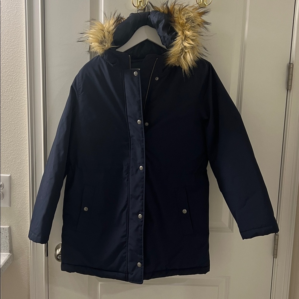 J. Crew Navy Coat